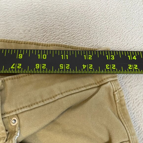 Levi's Women's Jeans Size 4M or 27x30 Mid Rise Skinny Khaki Casual Stretch - Picture 4 of 16